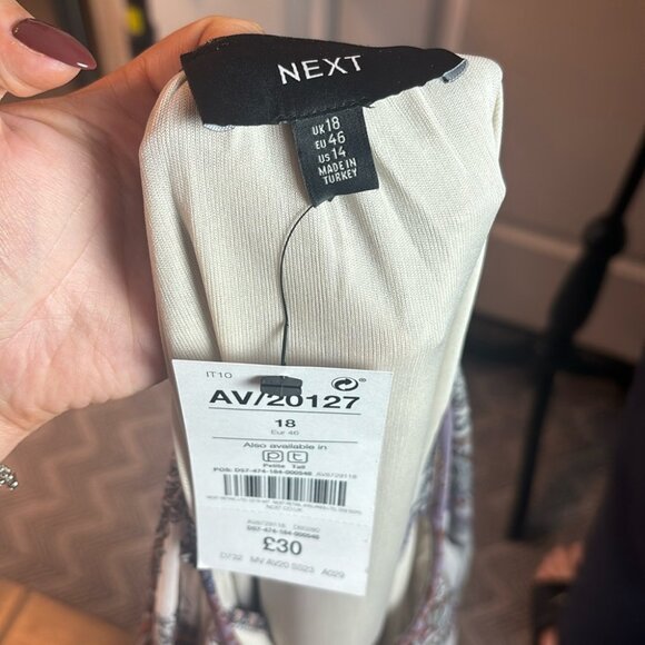 NEXT US 14 Women’s Pattern Dress - Picture 9 of 9